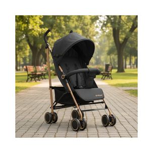 Coche Paragua Clap Negro Gold